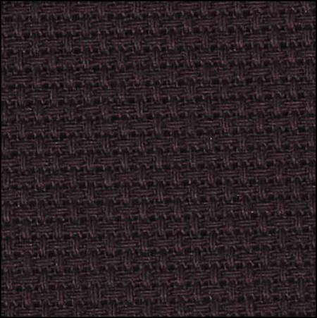Aida 14 Count Black 15" x 18"/38.1 cm x 45.7 cm 1436-853-BX from the Charlescraft Gold Standard Line.